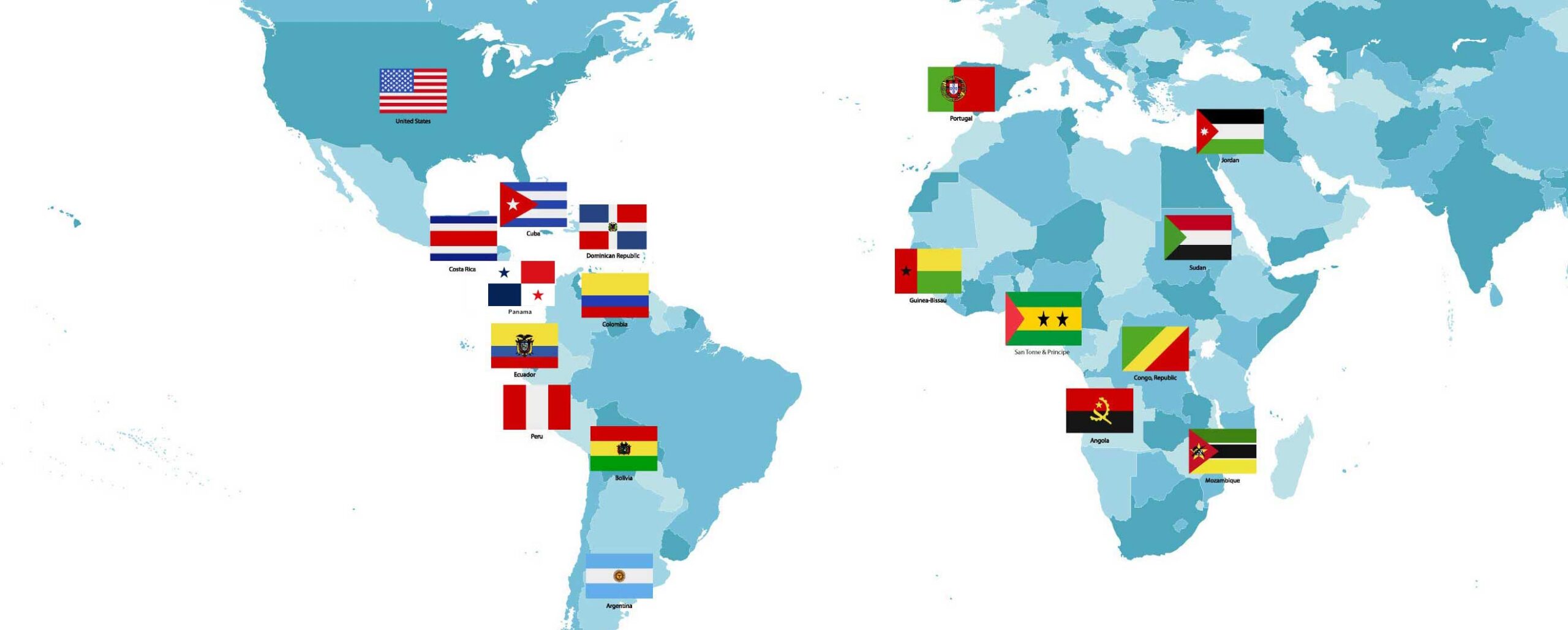 world map